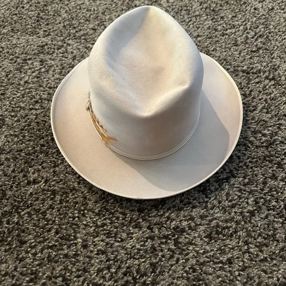 Stetson Royal DeLuxe Cream Hat - Picture 3 of 5